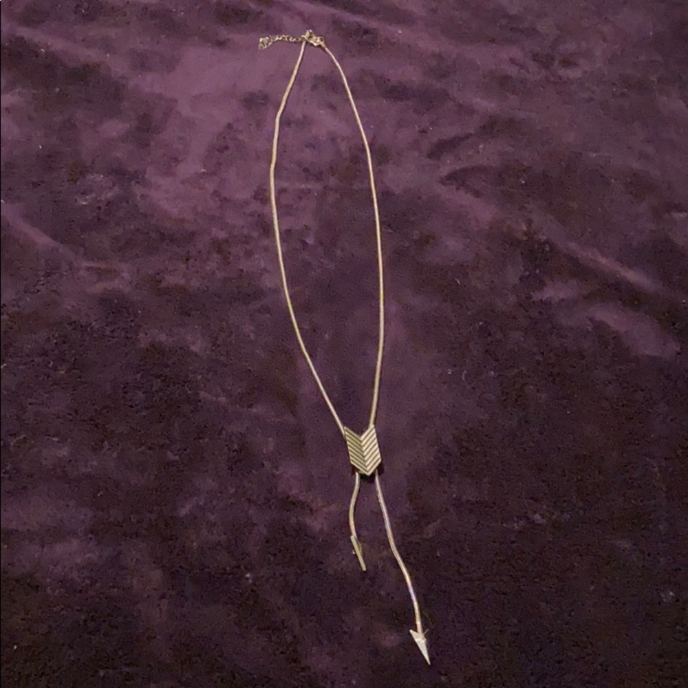 Gold Arrow Necklace
